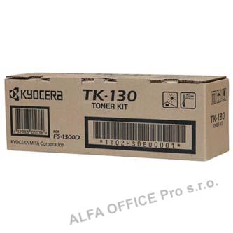  Kyocera originální toner TK130, black, 7200str., 1T02HS0EU0, 1T02HS0EUC, Kyocera 