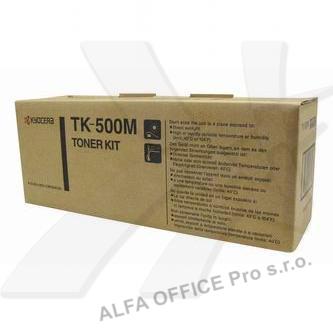  Kyocera originální toner TK500M, magenta, 8000str., 370PD4KW, Kyocera FS-C5016N 