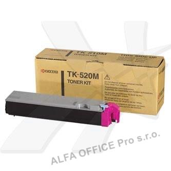  Kyocera originální toner TK520M, magenta, 4000str., 1T02HJBEU0, Kyocera FS-C5015 