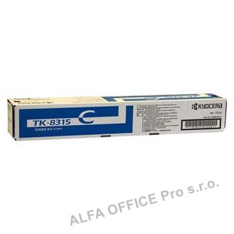  Kyocera originální toner TK8315C, cyan, 6000str., 1T02MVCNL0, Kyocera TASKalfa 2 