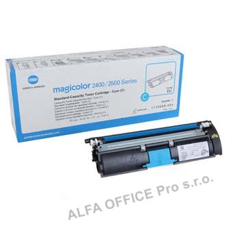 Konica Minolta originální toner A00W331, cyan, 1500str., 1710-5890-03, s hologramem, Konic