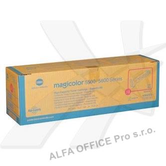 Konica Minolta originální toner A06V353, magenta, 12000str., Konica Minolta Magicolor 5550