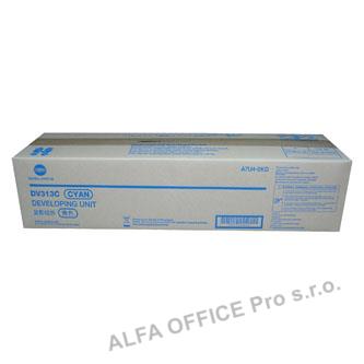 Konica Minolta originální Developer A7U40KD, DV-313C, cyan, 600000str., Konica Minolta Biz