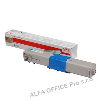 OKI originální toner 44973535, cyan, 1500str., OKI C301, C321