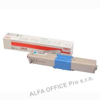 OKI originální toner 46508715, cyan, 1500str., OKI C332, MC363