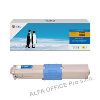  G&G kompatibilní toner s 44469704, yellow, NT-CO310Y, pro OKI C310dn, C330dn, C5 