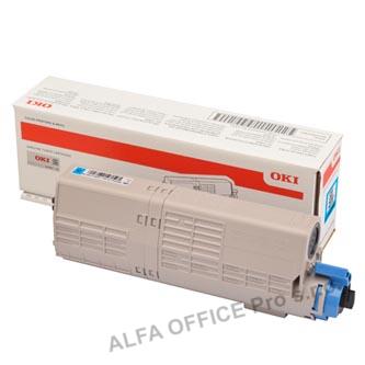 OKI originální toner 46490607, cyan, 6000str., OKI C532, MC573