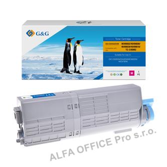 G&G kompatibilní toner s 46490606, magenta, NT-COC532XXM, pro OKI C532DN, C542DN