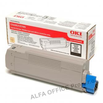 OKI originální toner 43324408, black, 6000str., OKI C5600, 5700