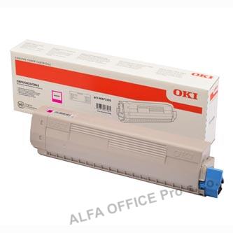 OKI originální toner 46471102, magenta, 7000str., OKI C823, C833, C843