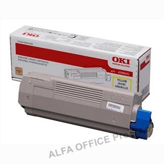 OKI originální toner 45396201, yellow, 11500str., OKI MC770, 780