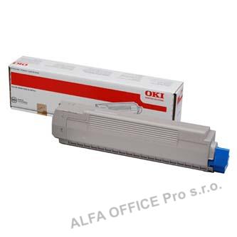 OKI originální toner 44059167, cyan, 7300str., OKI MC851, MC861