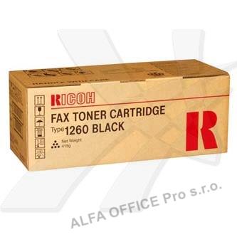 Ricoh originální toner 412895, 430351, black, 5000str., Typ 1260D, Ricoh Laserfa