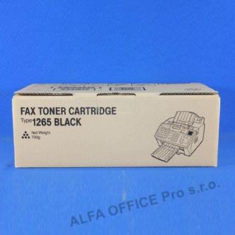 Ricoh originální toner 412638, black, 4300str., Typ 1265D, Ricoh Laserfax 1120L,