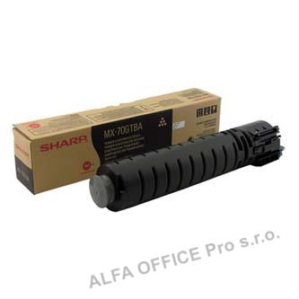 Sharp originální toner MX-70GTBA, black, 42000str., Sharp MX-5500N, 6200N, 7000N