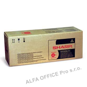 Sharp originální toner MX-B20GT1, black, 8000str., Sharp MX-B200