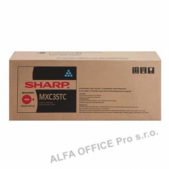 Sharp originální toner MX-C35TC, cyan, 6000str.