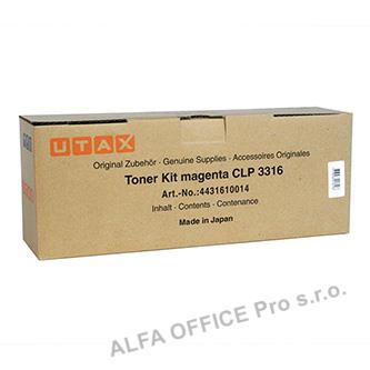  Utax originální toner 4431610014, magenta, 4000str., Utax CLP 3316, Triumph Adle 