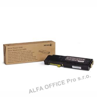 Xerox originální toner 106R02251, yellow, 2000str., Xerox Phaser 6600, Workcentre 6605