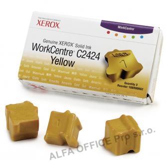Xerox originální ink 108R00662, yellow, 3400str., Xerox WorkCentre C2424 Malibu, 3ks