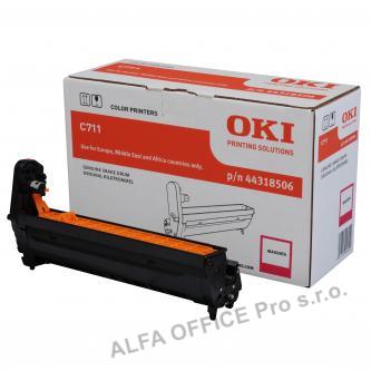 OKI originální válec 44318506, magenta, 20000str., OKI C711