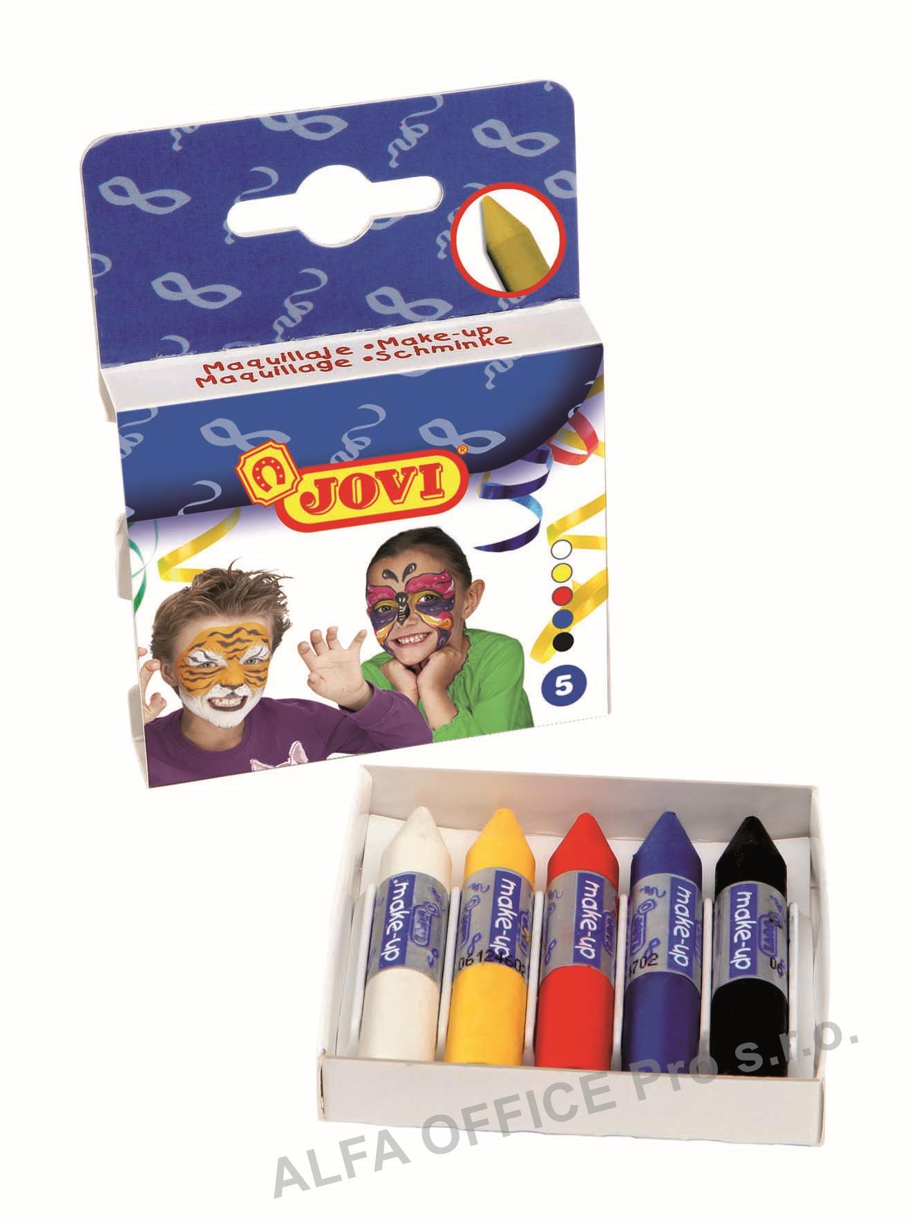 Obličejové barvy JOVI - 5 ks x 3,6 g