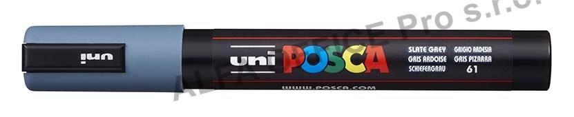 Posca popisovač / 2,5 mm - břidlicově šedá