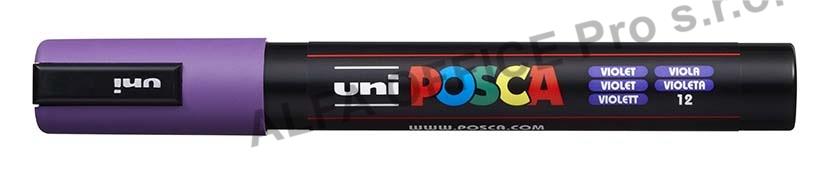 Posca popisovač / 2,5 mm - fialová