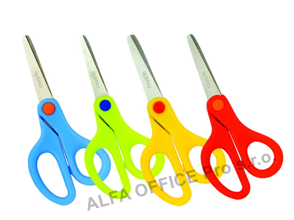 Nůžky Spoko dětské barevný mix / 13 cm