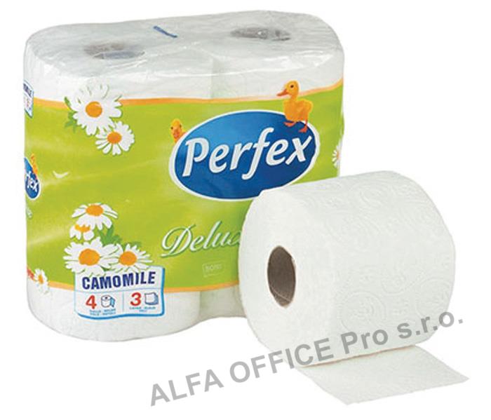 Papír toaletní Perfex Deluxe s vůní heřmánku 3-vrstvý / 1  ks