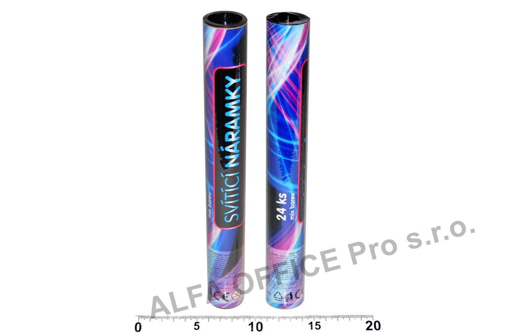 Svíticí náramky 24 ks