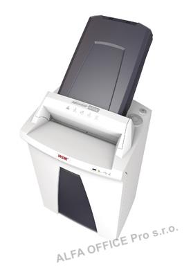 Skartovací stroj s podavačem HSM Securio AF300, stupeň utajení P-6 (příčný řez 0,78x11mm)