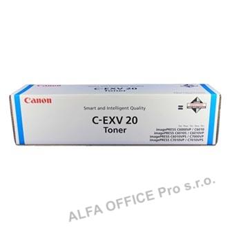 Canon originální toner CEXV20, cyan, 35000str., 0437B002, Canon iP-C7000VP