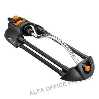 NEO TOOLS oscilační postřikovač, 18 trysek pro plochu až 14x19m, 1/2